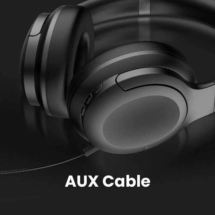 Bluetooth  слушалки HiFuture FutureTour, Wireless 5.2, Active Noise Cancelling, 25 часа работа, черен - 6972576180964 - 8