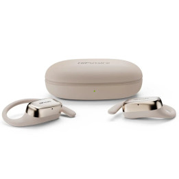 Bluetooth /Безжични слушалки HiFuture Sonify, Champagne Gold, Bluetooth 5.4, 4 микрофона ENC, до 20 часа работа, IPX5, 15mm драй