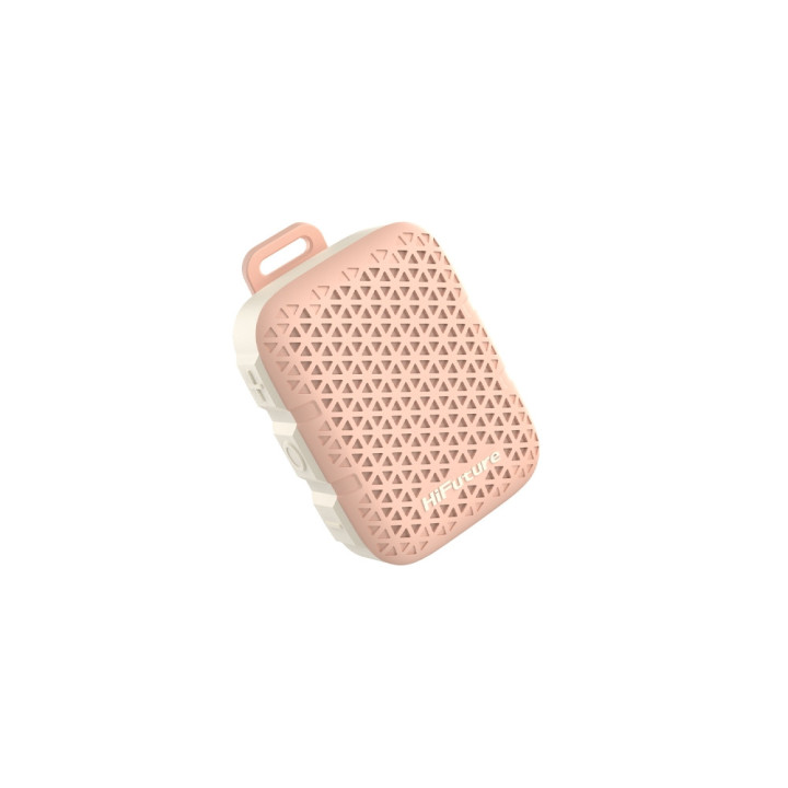 Портативна тонколона HiFuture Pocket S, 5W, Bluetooth 5.4, IPX7, 8 часа батерия, Pink - 6972576182586 - 1