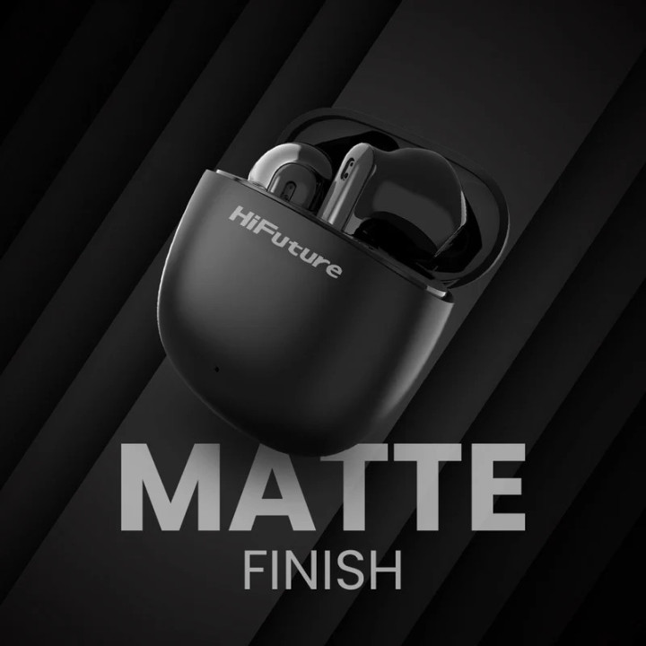 Безжични слушалки HiFuture ColorBuds2, Black, Bluetooth 5.3, 10MM Driver, 20h работно време - 6972576181091 - 2