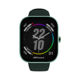 Смарт часовник HiFuture Lume Dark Green, 1.85" IPS сензорен дисплей, Dual Core, Bluetooth 5.3, 128MB памет, до 7 дни работа - 69