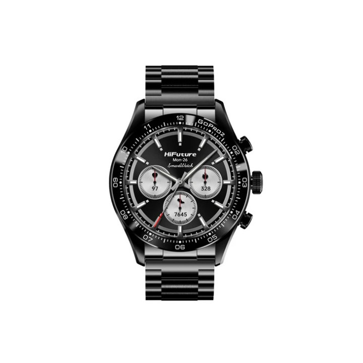 Смарт часовник HiFuture Go Pro 2, 1.32" AMOLED 466x466, Dual Core ATS3085LM, 256MB, Bluetooth 5.3, 350mAh - 6972576182340 - 2