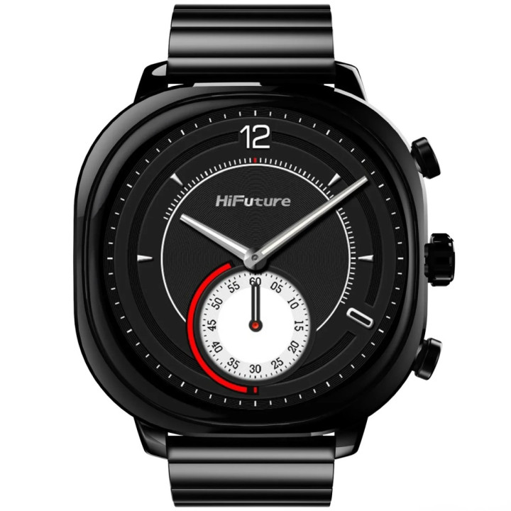 Смарт часовник HiFuture AIX, 1.43" AMOLED 466x466, Dual Core ATS3085L, 128MB, Bluetooth 5.3, 350mAh - 6972576181428 - 2