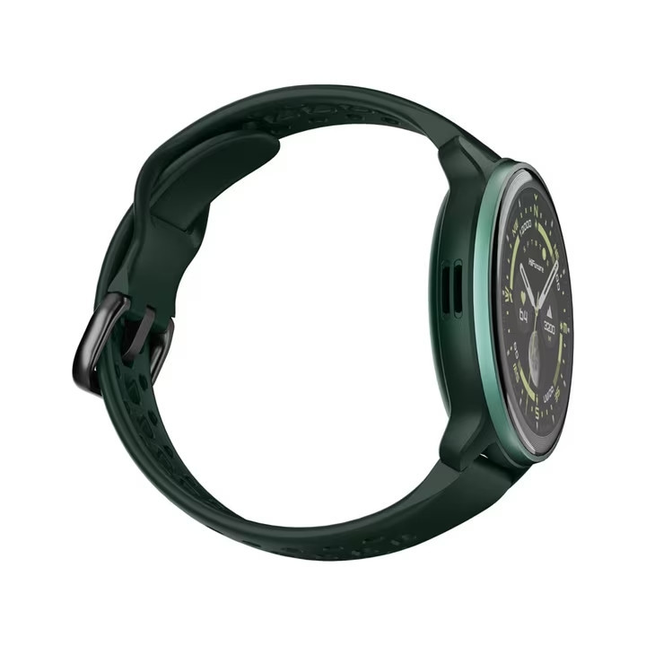 Смарт часовник HiFuture Vela, 1.43" AMOLED 466x466, Dual Core, Bluetooth 5.3, 400mAh, Dark Green - 6972576182395 - 3