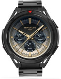 Смарт часовник HiFuture Active Black Red, 1.43" AMOLED 466x466, Dual Core ATS3085L, Bluetooth 5.3, 256MB, 5ATM - 6972576181992 -