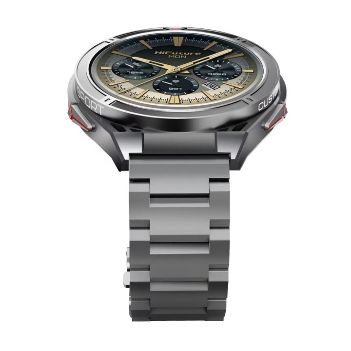 Смарт часовник HiFuture Active Silver, 1.43" AMOLED 466x466, Dual Core ATS3085L, Dual-Band GPS, 256MB, 5ATM - 6972576182012 - 4