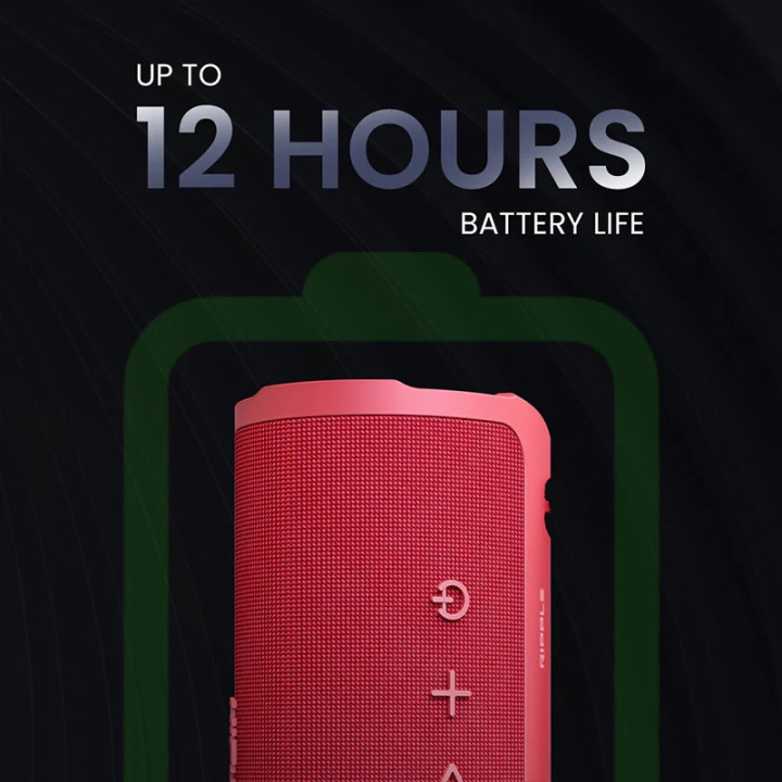 Тонколона HiFuture Ripple Red, 20W+10W, IPX7 водоустойчивост, Bluetooth 5.3, TWS режим - 6972576181046 - 7