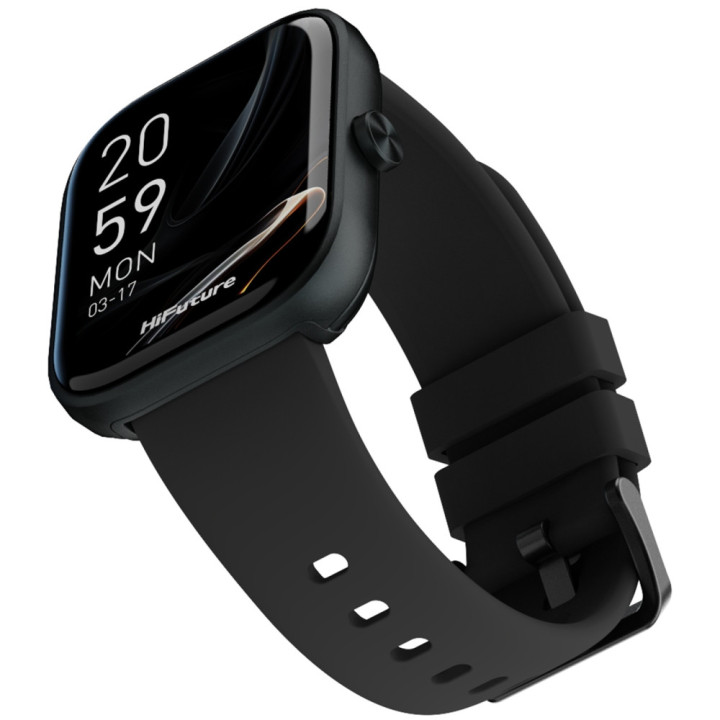 Смарт часовник HiFuture Lume Black, 1.85" IPS, Dual Core, 128MB, Bluetooth 5.3 - 6972576182302 - 4