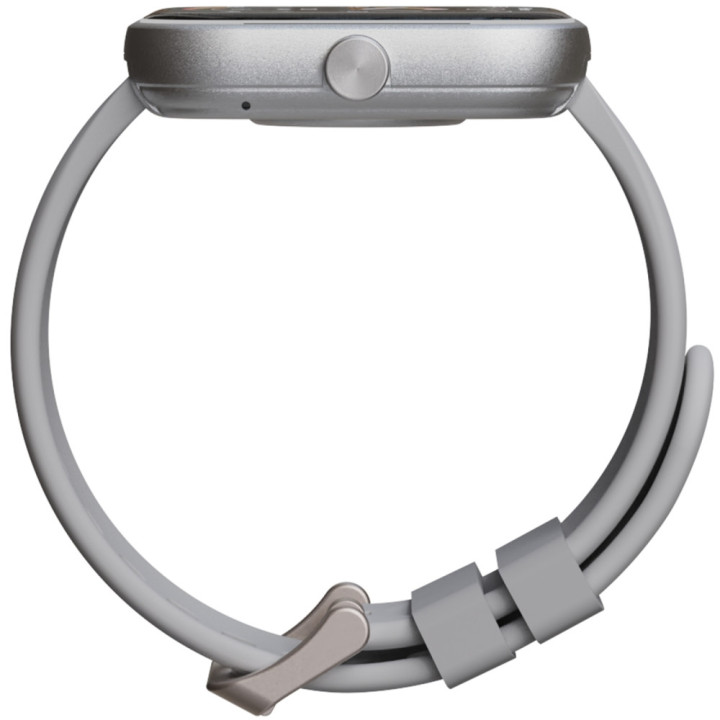 Смарт часовник HiFuture Lume Silver Grey, 1.85" IPS 240x284, Realtek 8773EWE Dual Core, 128MB, Bluetooth 5.3, IP68 водоустойчив 