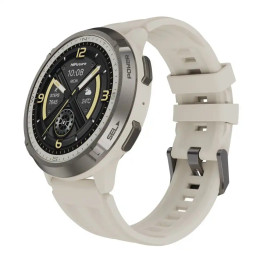 Смарт часовник HiFuture MIX3 Latte, 1.43" AMOLED 466x466, Dual Core ATS3085L, 256MB, 500mAh - 6972576182500 - 1