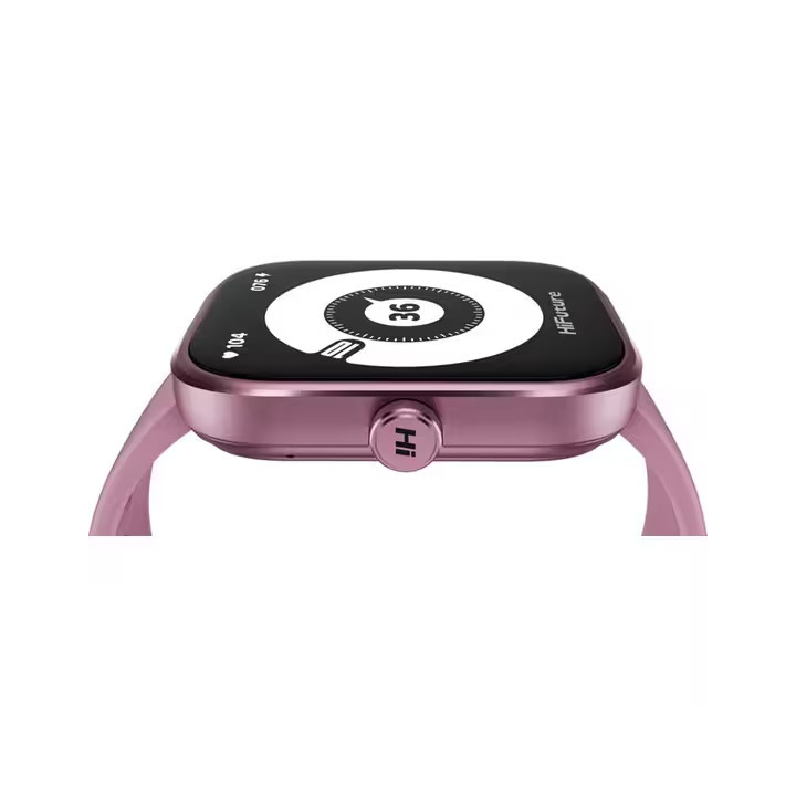 Смарт часовник HiFuture Lume Pro, 1.85" AMOLED 450x390, Realtek8773EWE_VP, Bluetooth 5.3, 256MB, 300mAh, Pink - 6972576182432 - 
