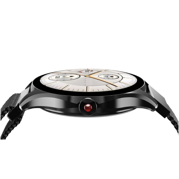 Смарт часовник HiFuture Aura2, 1.32" AMOLED 466x466, Realtek 8773EWE-VP, 256MB, iOS 9.0+/Android 4.4+ - 6972576182524 - 3