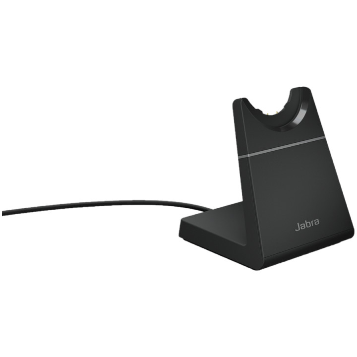 Безжични слушалки JABRA Evolve2 65, Stand, Bluetooth 5.0, 37h батерия, Черни - 26599-989-889 - 3