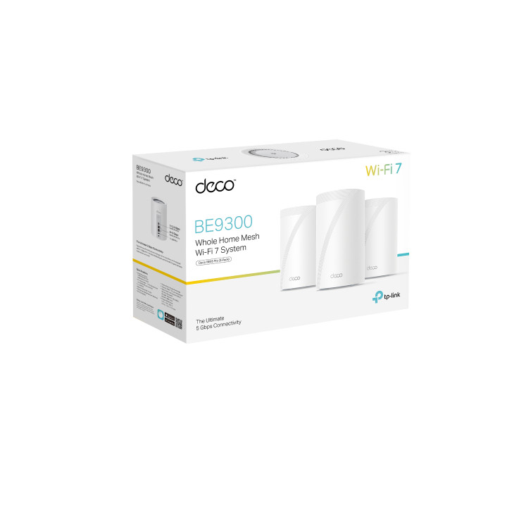 Mesh WiFi 7 система TP-Link Deco BE65 Pro (3-pack), BE9300 - 9