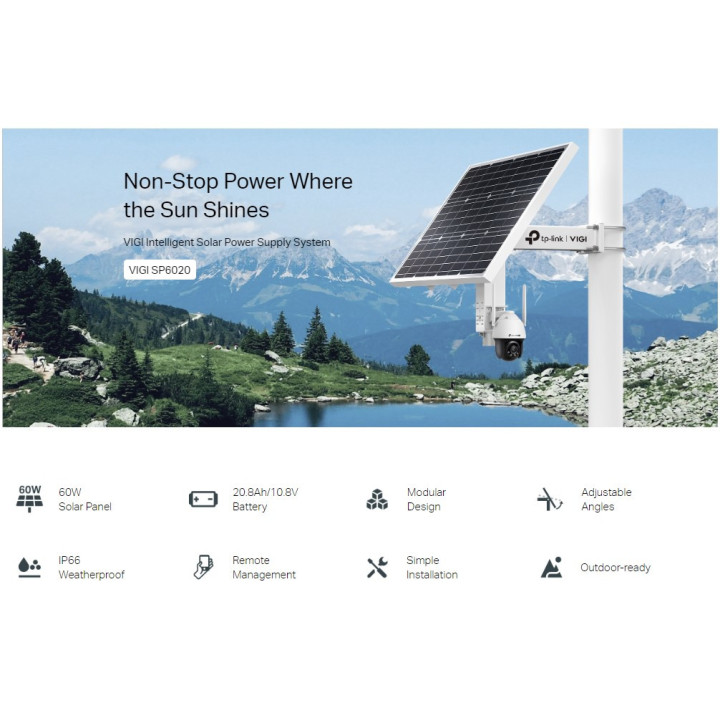 Соларен панел TP-Link VIGI SP6020 - 10