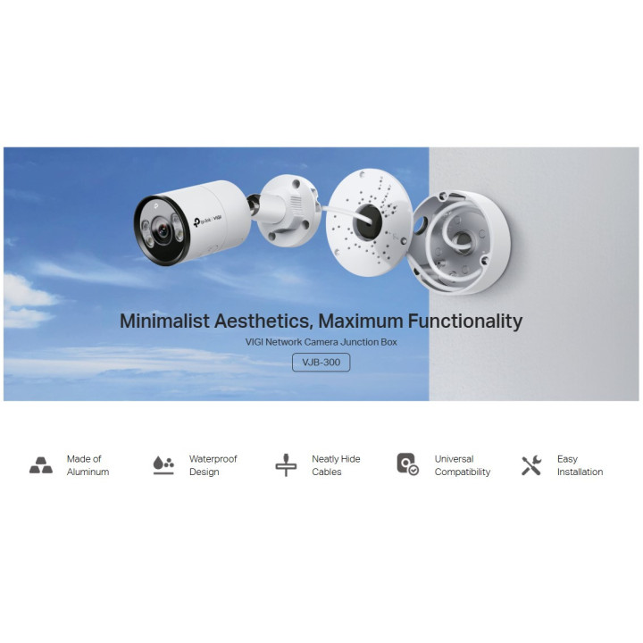 Разклонителна кутия TP-Link VIGI VJB-300 - 6