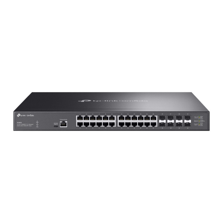 Управляем комутатор TP-Link Omada SX3832, 24×10G RJ45 + 8×10GE SFP+, L2+ управление - 1