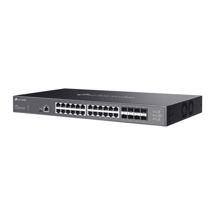 Управляем комутатор TP-Link Omada SX3832, 24×10G RJ45 + 8×10GE SFP+, L2+ управление - 3