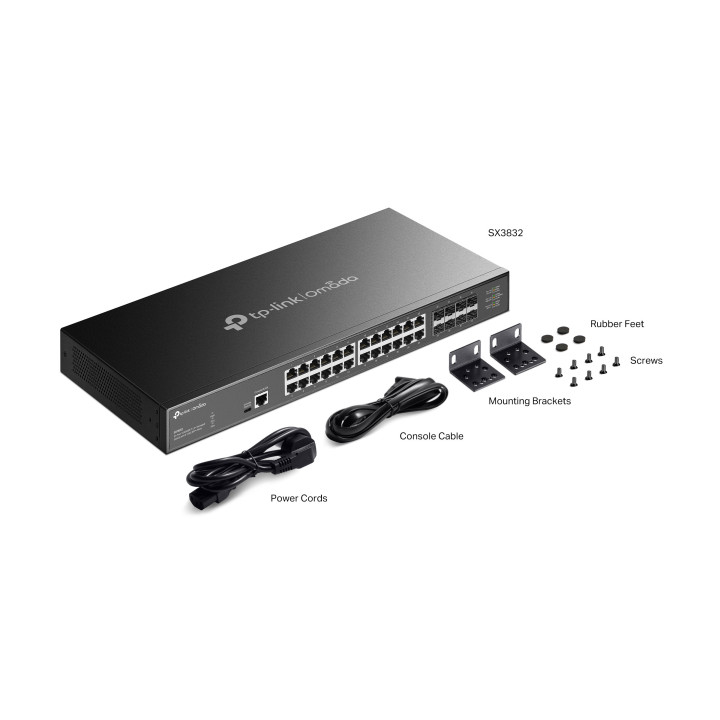 Управляем комутатор TP-Link Omada SX3832, 24×10G RJ45 + 8×10GE SFP+, L2+ управление - 9