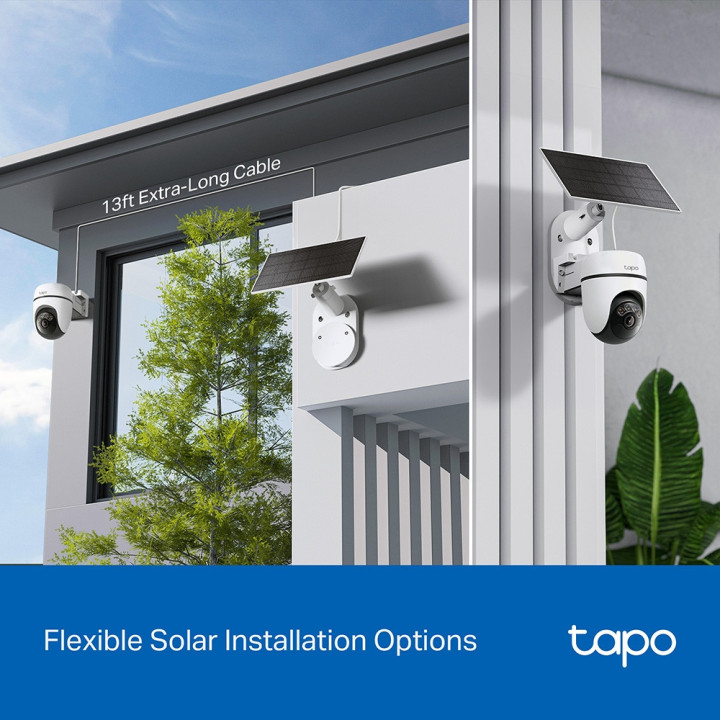 Безжична охранителна камера TP-Link Tapo C610 KIT, със слънчев панел - 5