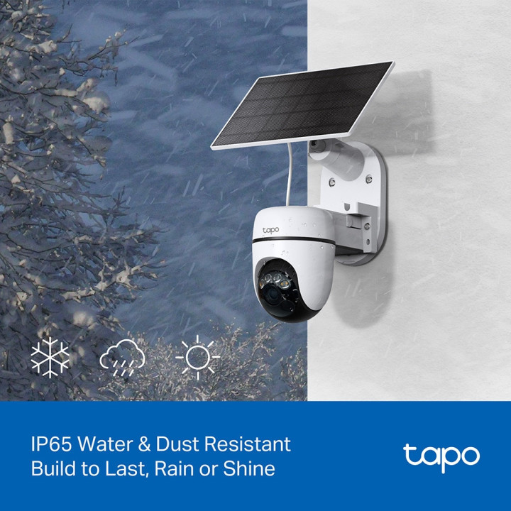 Безжична охранителна камера TP-Link Tapo C610 KIT, със слънчев панел - 12