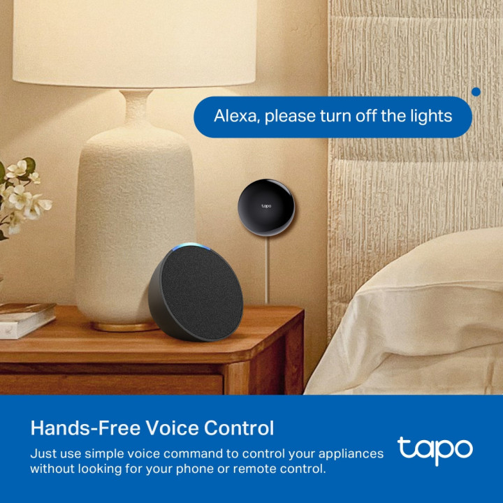 Интелигентен контролер IR и IoT Hub TP-Link Tapo H110 - управлява всички инфрачервени уреди в дома — климатици, телевизори, вент
