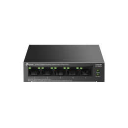 Мрежов комутатор TP-Link LS105GP, 5 портов гигабитов, 4x PoE+ - 1