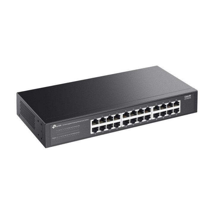 Мрежов комутатор TP-Link LS1024G, 24 порта Gigabit Ethernet - 4
