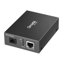 Гигабитов медиен конвертор TP-Link Omada MC211CS-20, 1× 1000 Mbps RJ45, 1550 nm TX / 1310 nm RX - 1