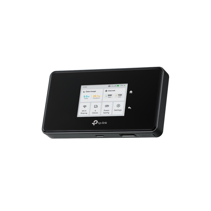 5G Wi-Fi рутер TP-Link M8550 AXE3600, 2.4" TFT Touch Screen, Dual Band 2.4GHz/5GHz, до 32 устройства - 2