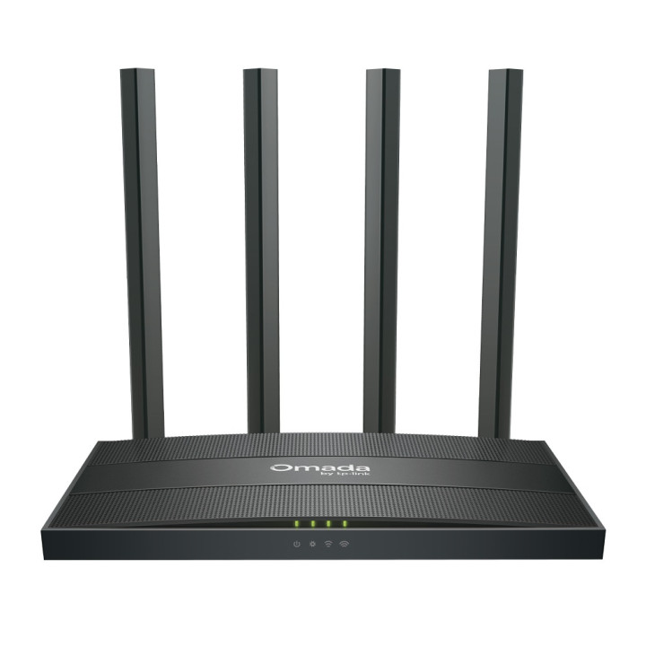 Мрежов рутер TP-LINK Omada ER605W, Wi-Fi AC1200, 4× Gigabit LAN, 2× Gigabit WAN - 1