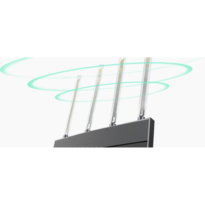 Мрежов рутер TP-LINK Omada ER605W, Wi-Fi AC1200, 4× Gigabit LAN, 2× Gigabit WAN - 5