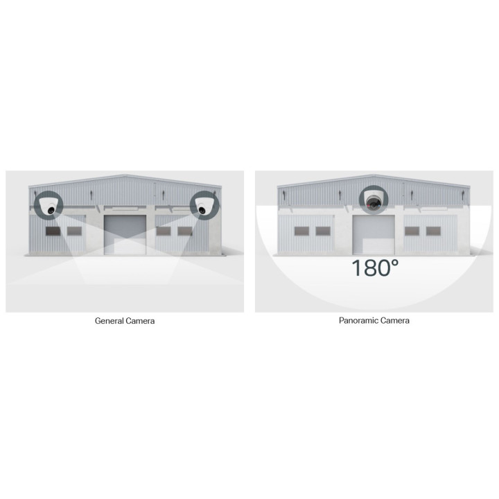 Мрежова камера TP-Link VIGI InSight S485PI, 8MP, IR нощно виждане, куполна, за външен монтаж - 8