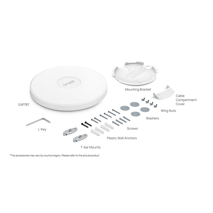 Точка за достъп TP-Link Omada EAP787, Wi-Fi 7 BE12000 трибандова - 4