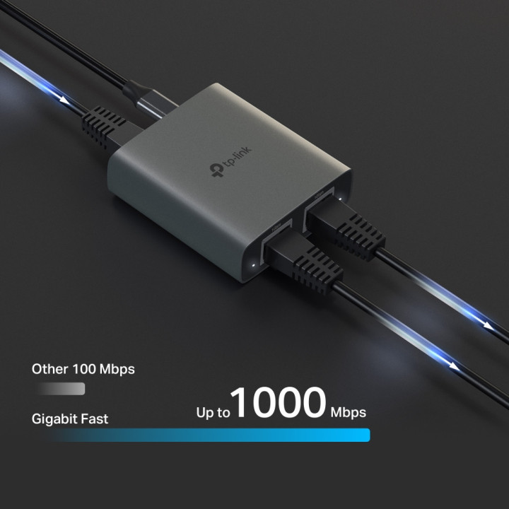 Ethernet сплитер TP-Link EH210, 1x2 Gigabit - 2