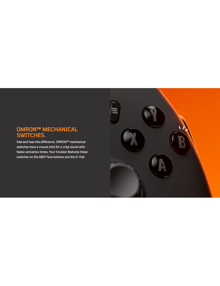 Геймпад SCUF Envision V2, с кабел, Hall Effect, черен, PC/Xbox Series X/S - 601-178-02-001-EU - 6