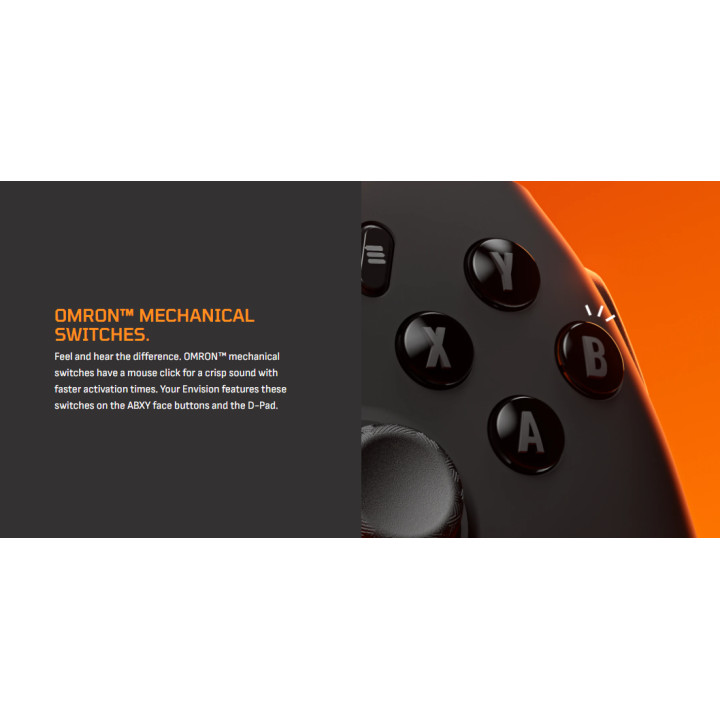 Геймпад SCUF Envision V2, с кабел, Hall Effect, черен, PC/Xbox Series X/S - 601-178-02-001-EU - 6