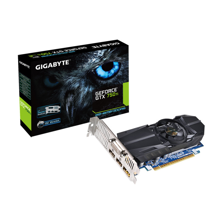 Видео карта Gigabyte Nvidia GeForce GTX 750 Ti Low profile 2GB GDDR5