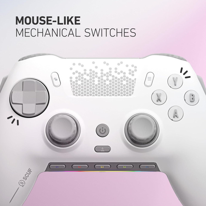  Безжичен геймпад SCUF ENVISION PRO Wireless, Бял - 601-178-03-012-NA - 4