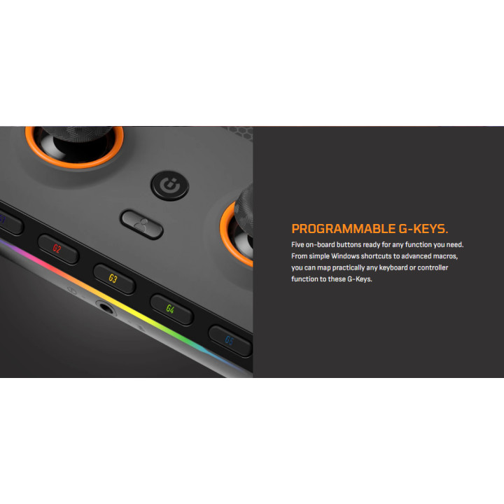 Безжична геймърска мишка SCUF Envision Pro V2, Hall Effect, Тъмно Сив - 601-178-04-102-EU - 8