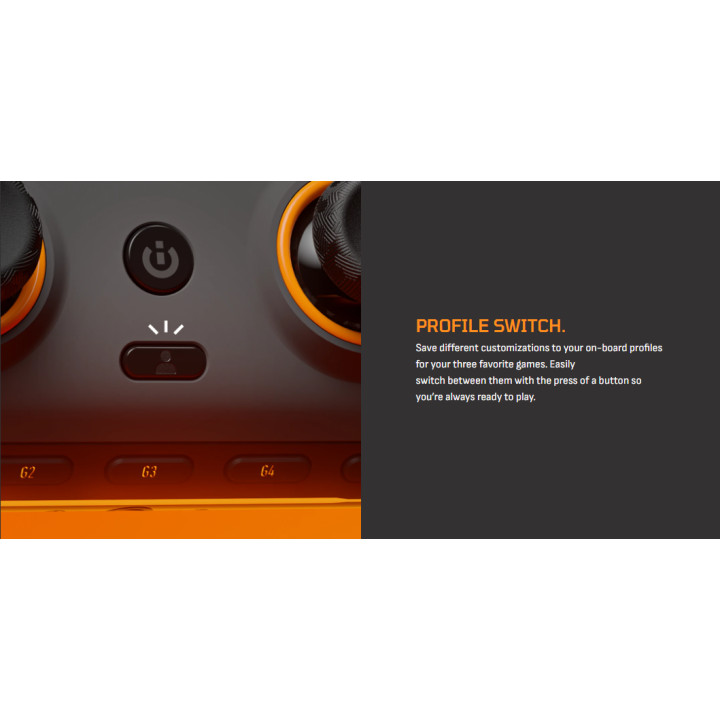 Безжична геймърска мишка SCUF Envision Pro V2, Hall Effect, Тъмно Сив - 601-178-04-102-EU - 12