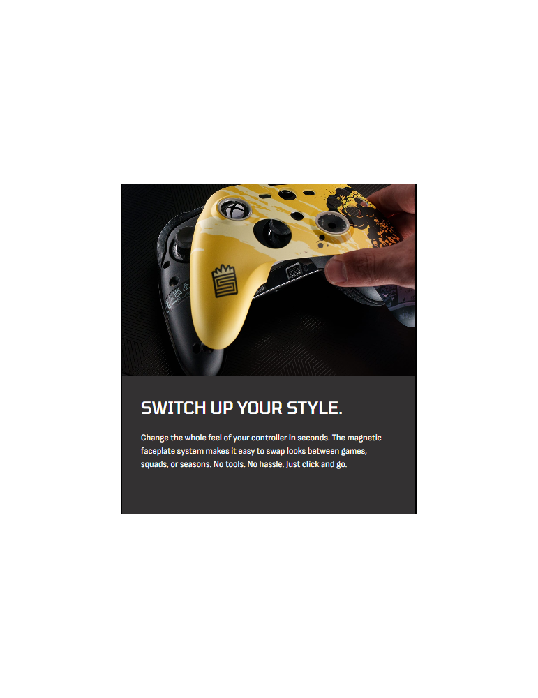 Безжична геймърска мишка SCUF VALOR PRO, Wireless, PC/Xbox Series X/S - 505-178-05-102-EU - 6