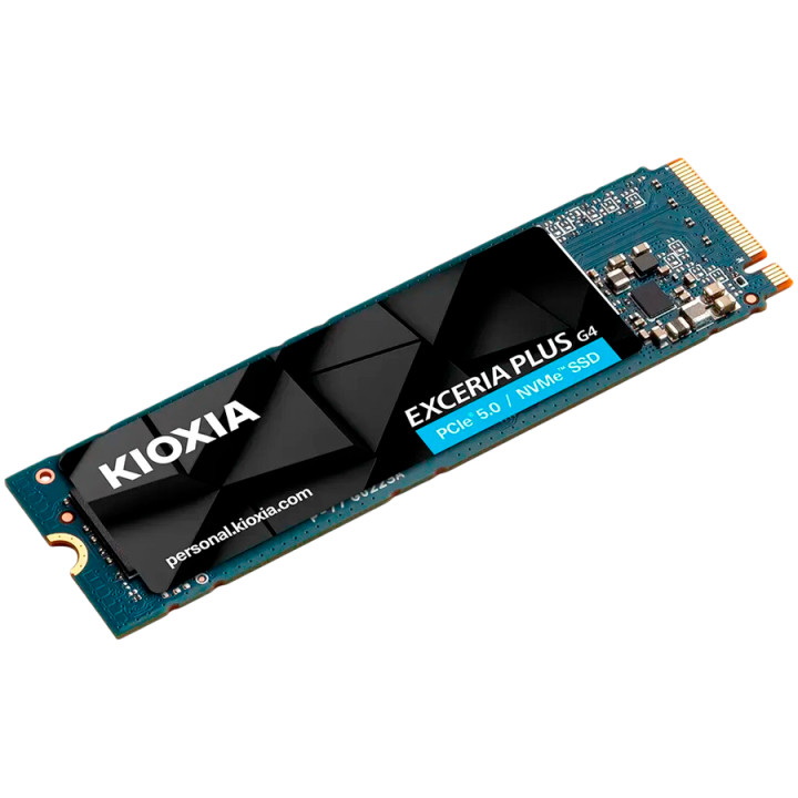 SSD диск KIOXIA EXCERIA PLUS G4, 2TB NVMe M.2 PCIe 5.0, 10000/8200 MB/s - LVD10Z002TG8 - 2