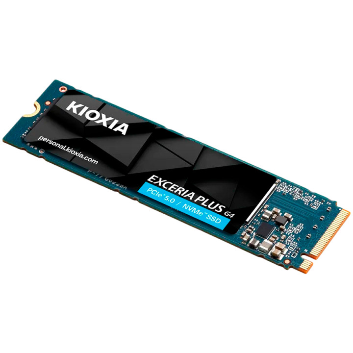 SSD диск KIOXIA EXCERIA PLUS G4, 1TB M.2 NVMe PCIe 5.0, 10000/7900 MB/s  - LVD10Z001TG8 - 3