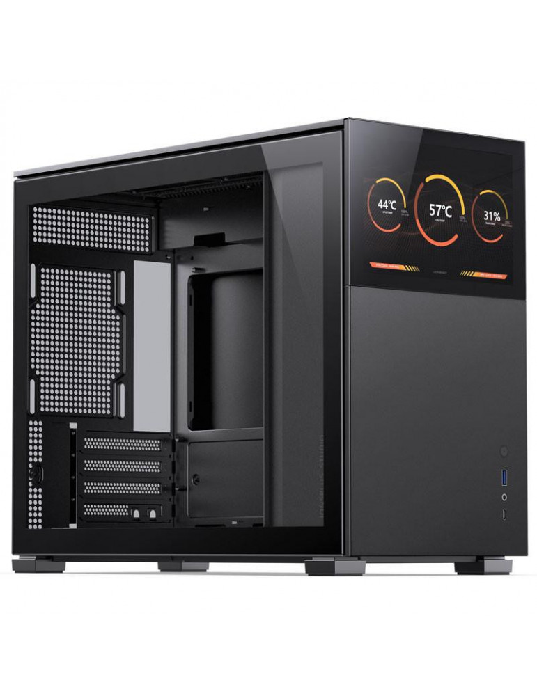Кутия за компютър Jonsbo D31 Screen TG, mATX, Черна - JONSBO-GEJB-105