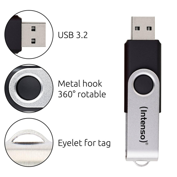 USB флаш памет Intenso Office Line, 32GB USB 3.1 Gen 1 - INTENSO-USB-OFFL-32GB - 7