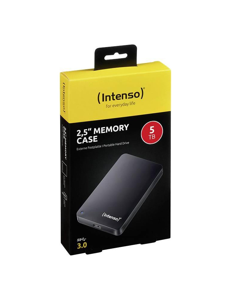 Външен хард диск Intenso, 2.5", 5TB, USB 3.0 - INTENSO-HDD-5TB-EX-BK - 3