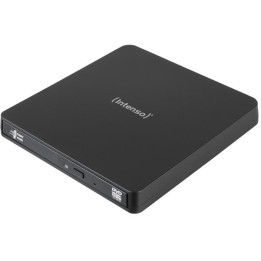 Външно Blu-ray записващо устройство Intenso EOD500D, Blu-ray Slim, USB 3.2, Външен, Черен - DVD-RW-INTENSO-EOD500D - 1