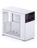 Кутия за компютър Jonsbo D41 Screen TG, mATX, Бял - JONSBO-GEJB-114