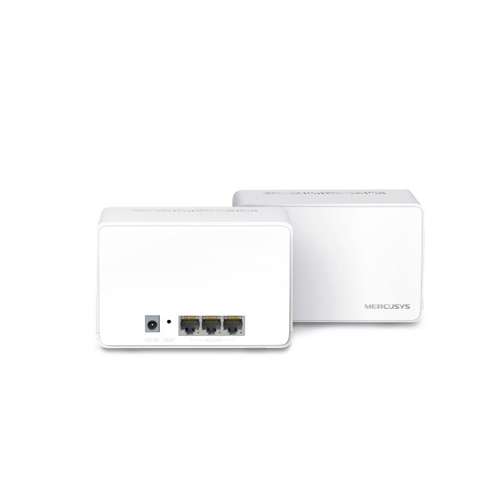 Безжична Wi-Fi Mesh система Mercusys Halo H80X 2-pack, AX3000, Wi-Fi 6 (IEEE 802.11ax/ac/n/a) - 6